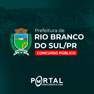 PREFEITURA DE RIO BRANCO DO SUL PR (PÓS EDITAL) PROJETO ONLINE
